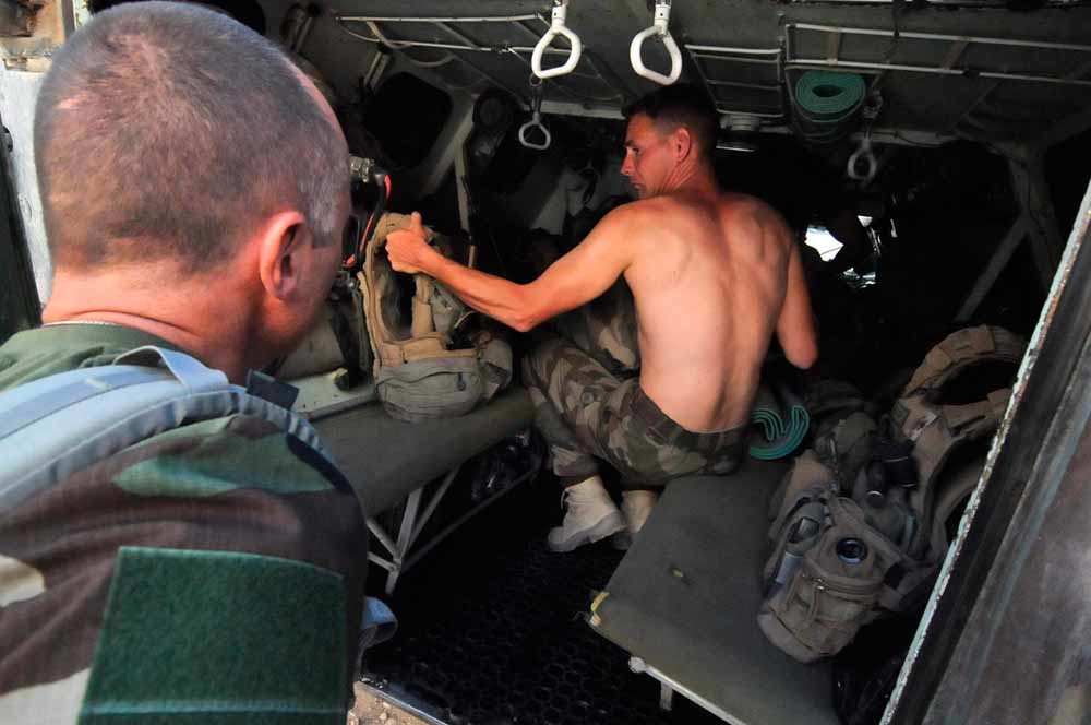 Het Legioen van nu is veel meer dan een bende ‘wegwerpsoldaten’ Legionairs zijn vergelijkbaar met de Britse SAS of  de Amerikaanse Navy Seals.   – © Jonathan Alpeyrie / Polaris