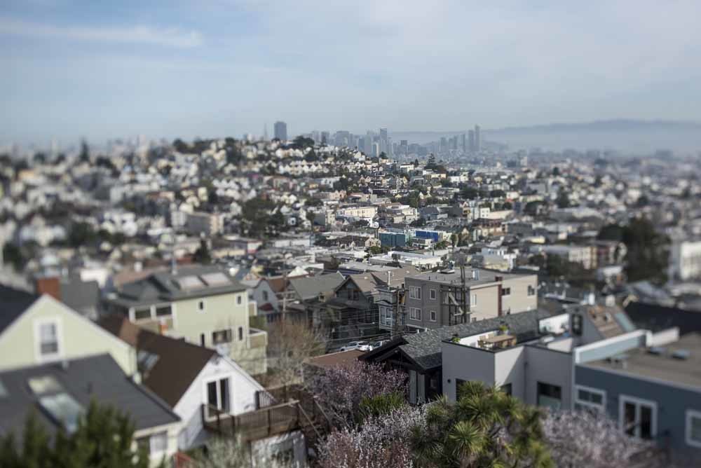 San Francisco, de geboorteplaats van de yimby-beweging, kent de hoogste huurprijzen van de VS. – © David Paul Morris / Getty Images