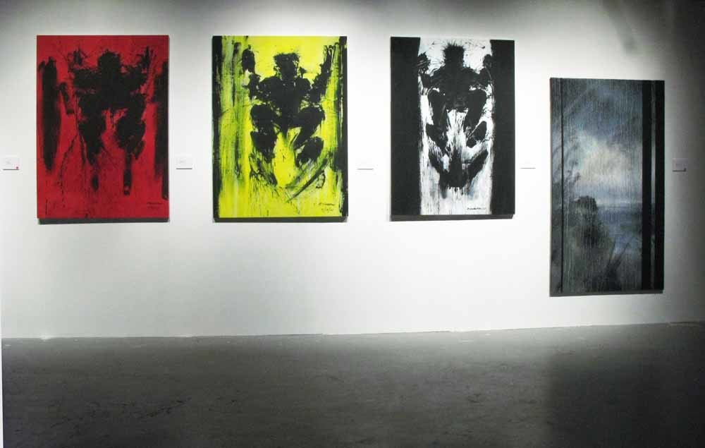 Jumping Shadows en Rain paintings, – © Hank O'Neal / Courtesy Woodward Gallery, NYC archives