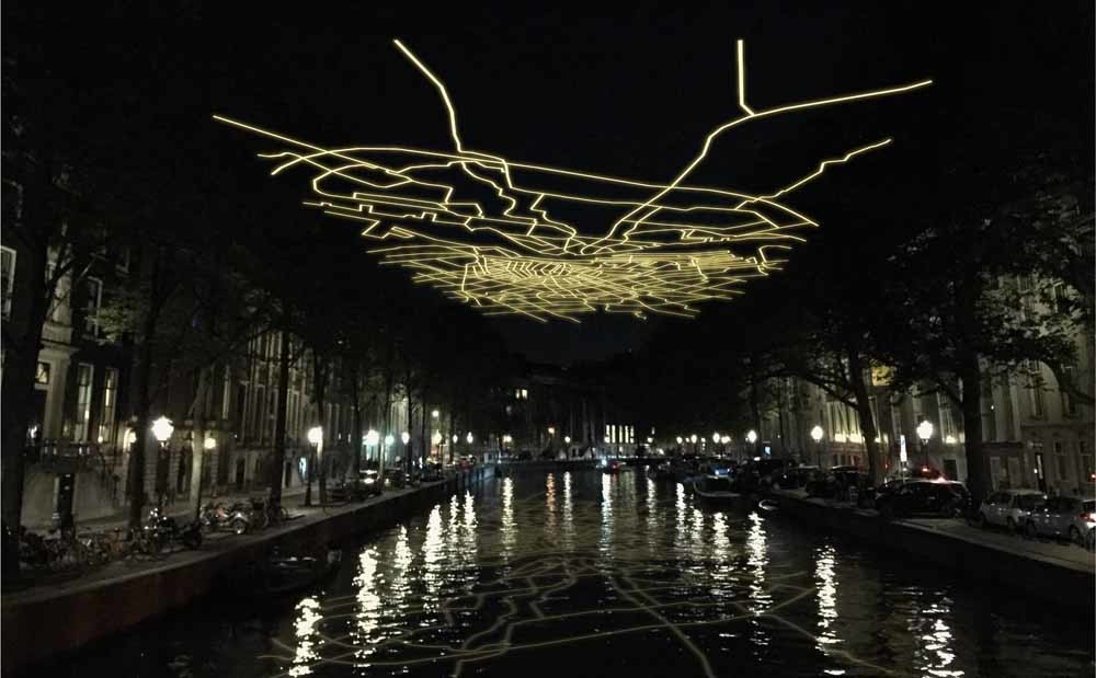 1. Amsterdam Light festival; 2. Kahlil Joseph; 3. Eddo Hartmann; 4. Reservoir Dog-band.
