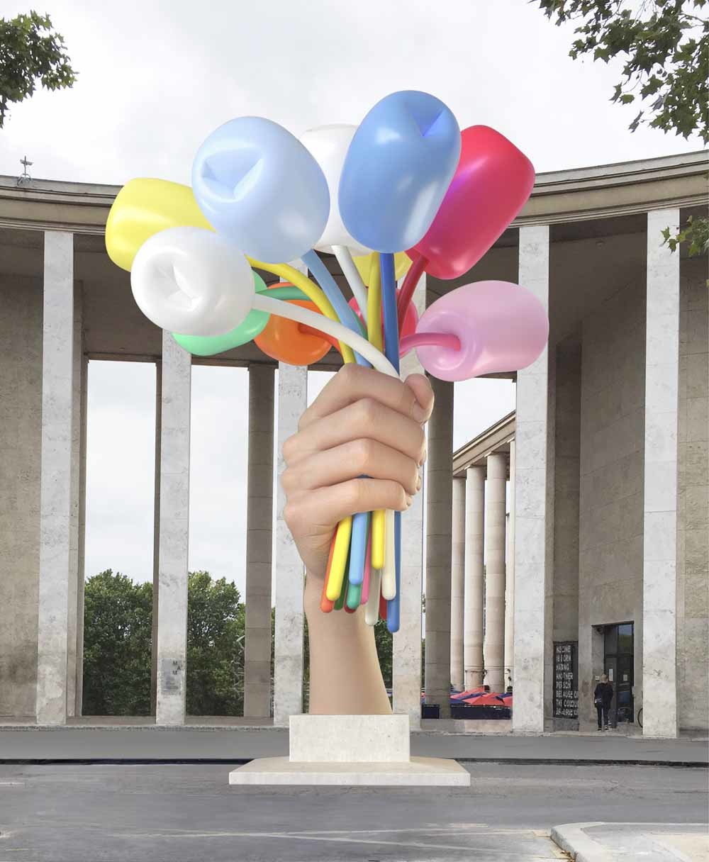 De tulpen van Je Koons. – © Je Koons