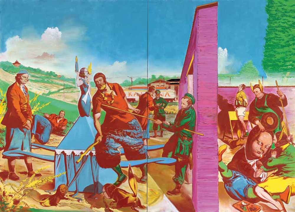 1. Neo Rauch; 2. Beytnia; 2; 3. Othello; 4. Voorlinden.