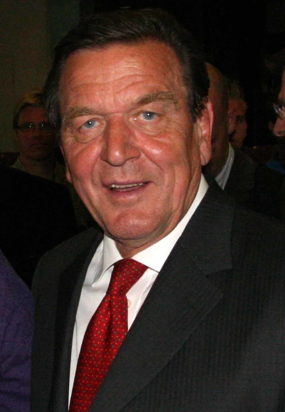 Gerhard Schröder. – © Wiki Commons