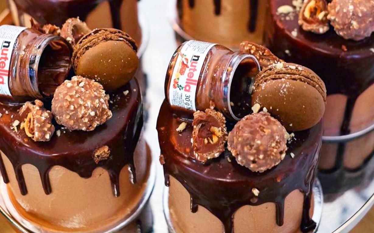 Nutella zit tegenwoordig in elk hip dessert.