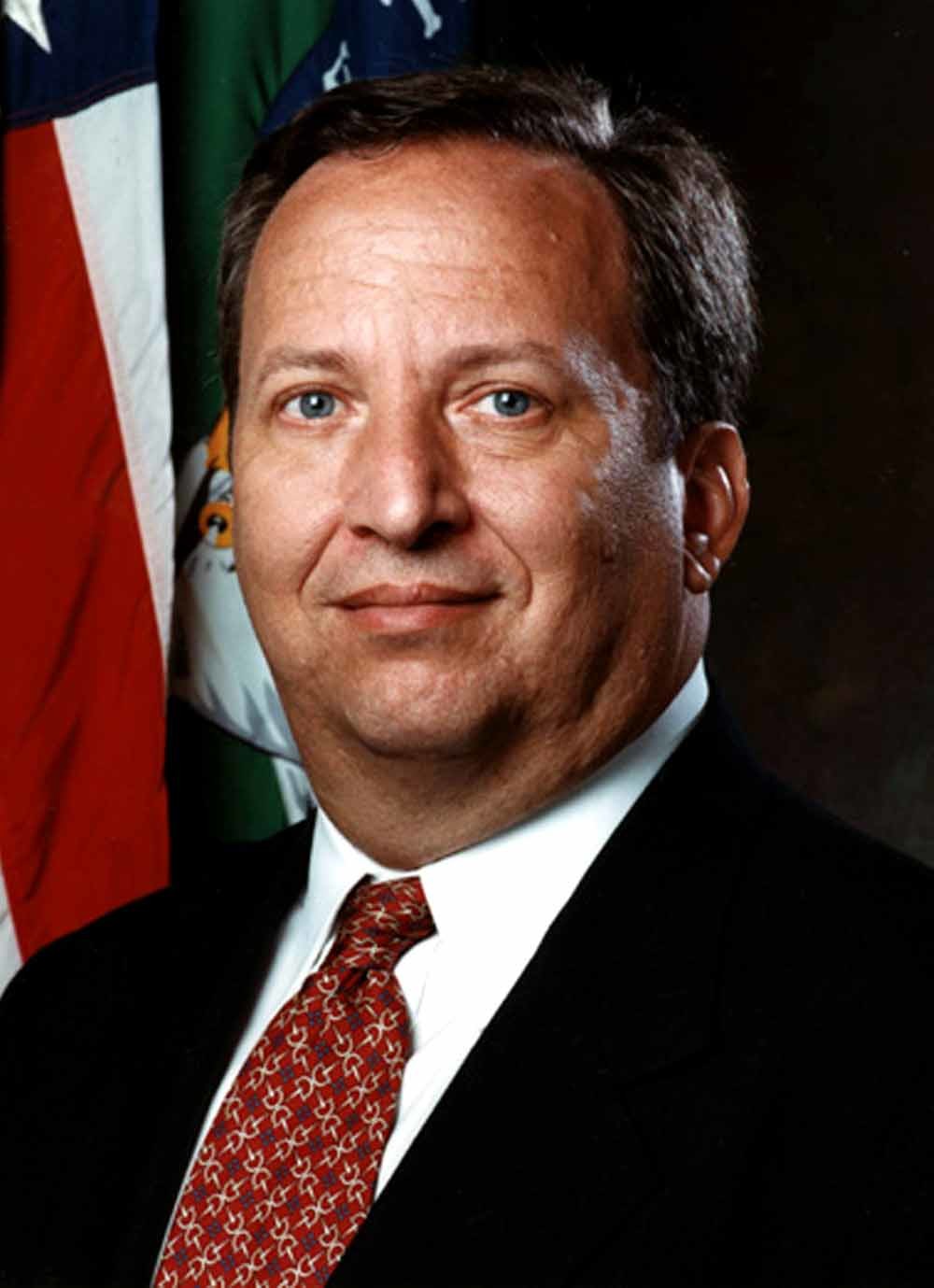 lawrence summers treasury portrait