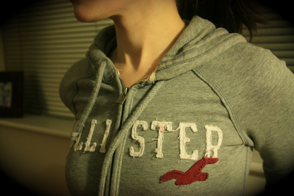 Een Hollister-hoodie. Carrie Black/Flickr Creative Commons
