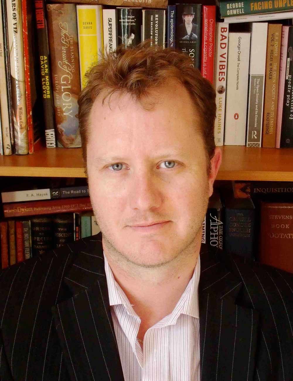 1. Christopher Snowdon; 2. Sam Pugh.