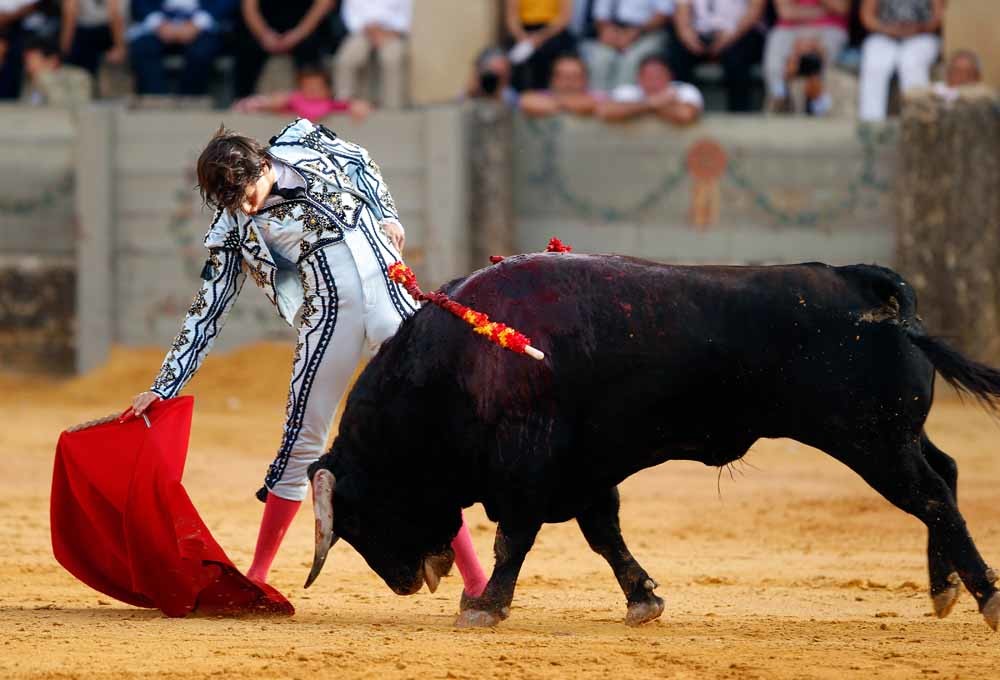Andrés Roca Rey in september 2018 tijdens de Goyesca-stierengevechten in Ronda, Spanje. © Getty Images