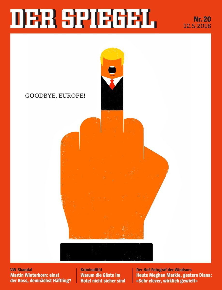 Een Spiegel-cover uit mei 2018.
