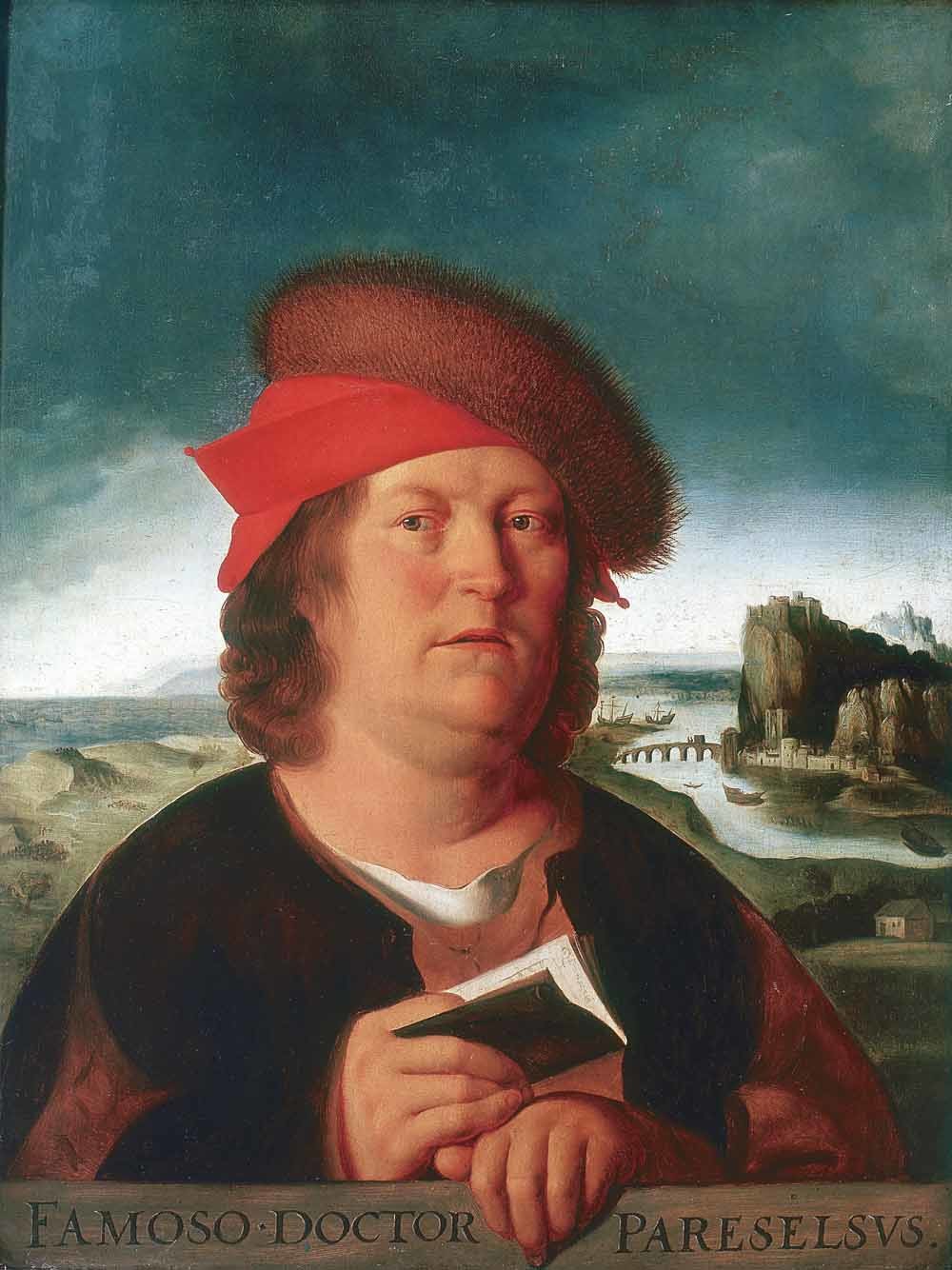 Een zestiende eeuws portret van Paracelsus. – © Public Domain