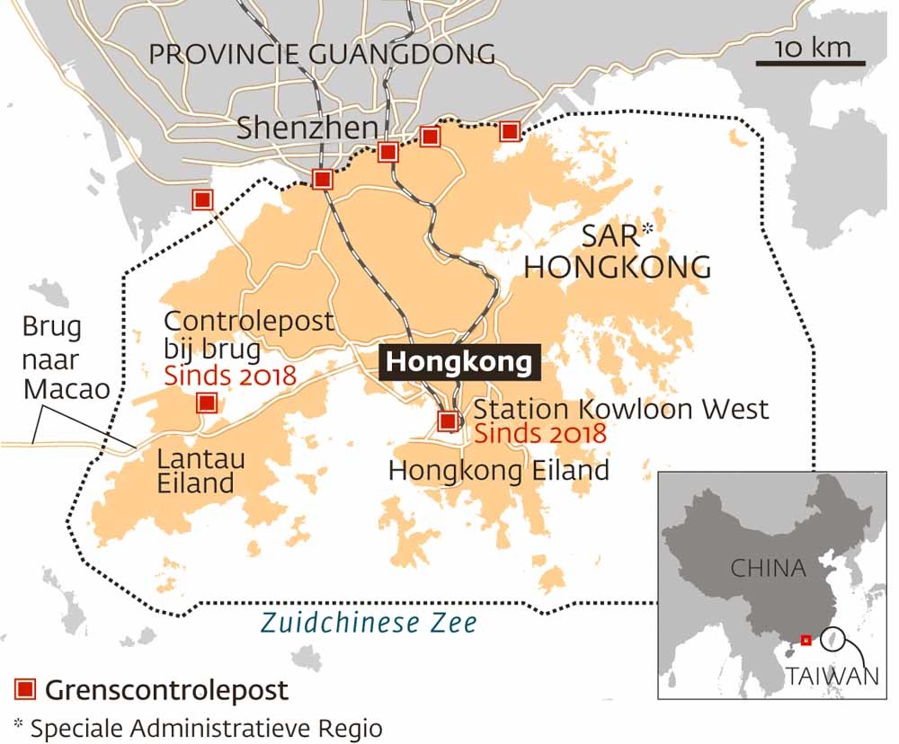 © Afdeling Planning, regering van Hongkong