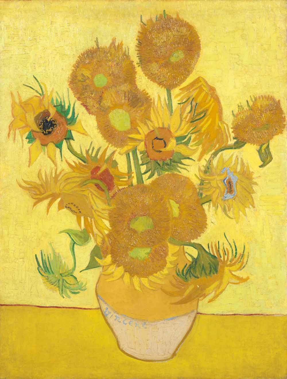 vangoghzonnebloemen