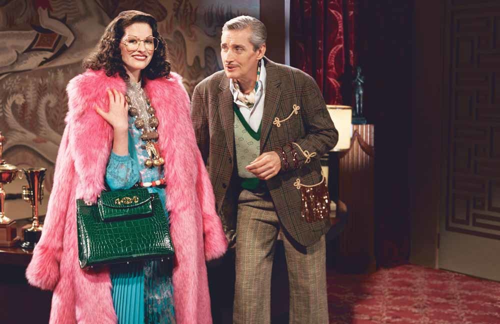 Campagne beeld Gucci’s lentecollectie 2019 – © Gucci