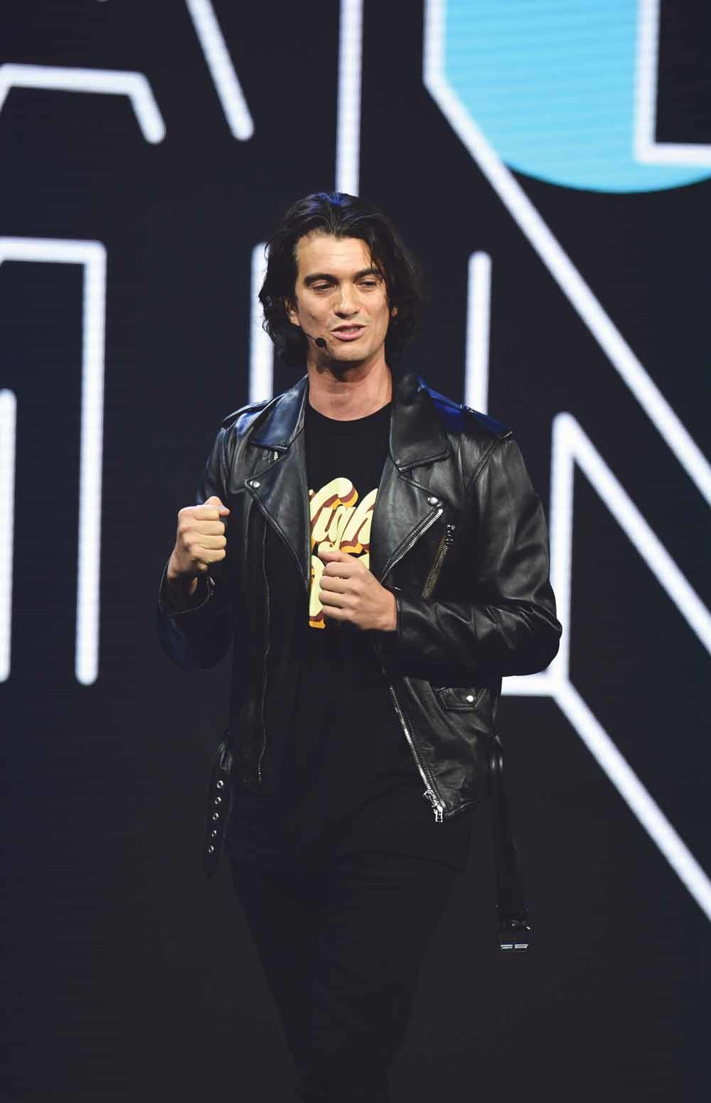 Nadat de beursgang van WeWork werd afgeblazen kreeg Adam Neuman een bonus van 1,7 miljard dollar.  © Jamie McCarthy / Getty