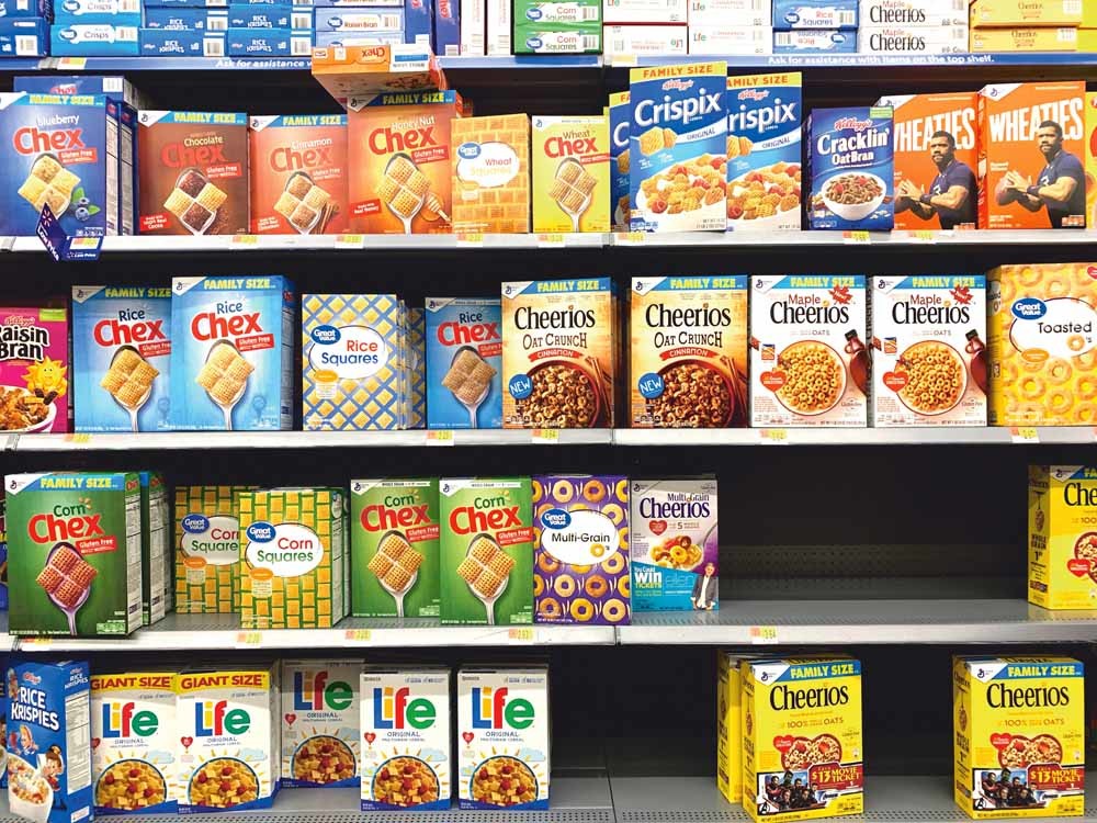 In Chili is het verboden om op cerealsverpakkingen stripfiguren af te beelden. – © Unsplash