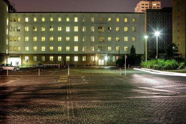 Archiefgebouw van de voormalige Oost-Duitse politie.