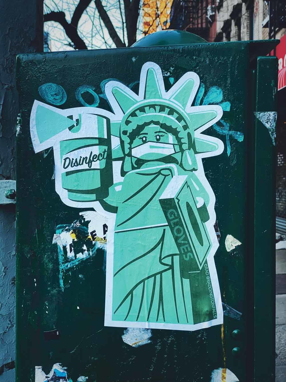 Streetart in New York. – © Unsplash