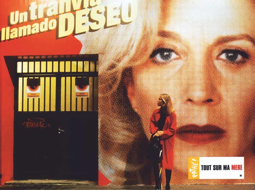 Cecilia Roth in Todo sobre mi madre (1999). De film kreeg zowel een Oscar als een BAFTA-award en een Golden Globe voor de beste buitenlandse film.