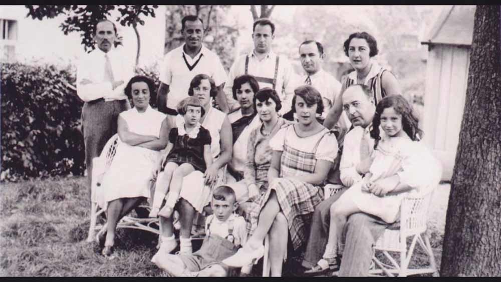 De families Dichter, Aptowitzer (Walter Arlen nam de achternaam Arlen aan in de VS) en Pritzker op vakantie in Bad Sauerbrunn, eind jaren twintig.
