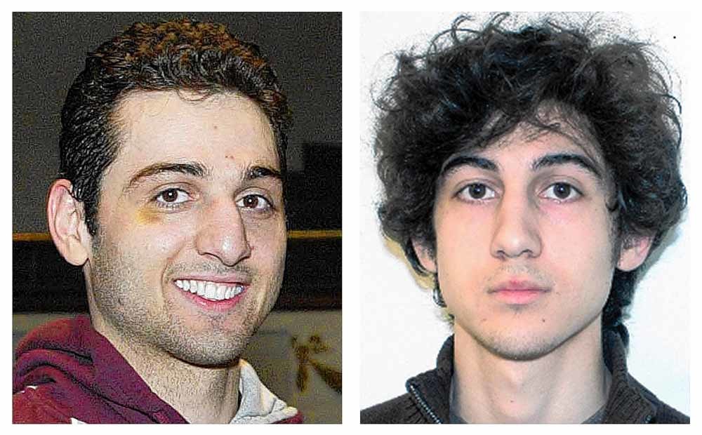 Broers die samen radicaliseerden: Tamerlan (links) en Dzokhar Tsarnaev (Boston). 