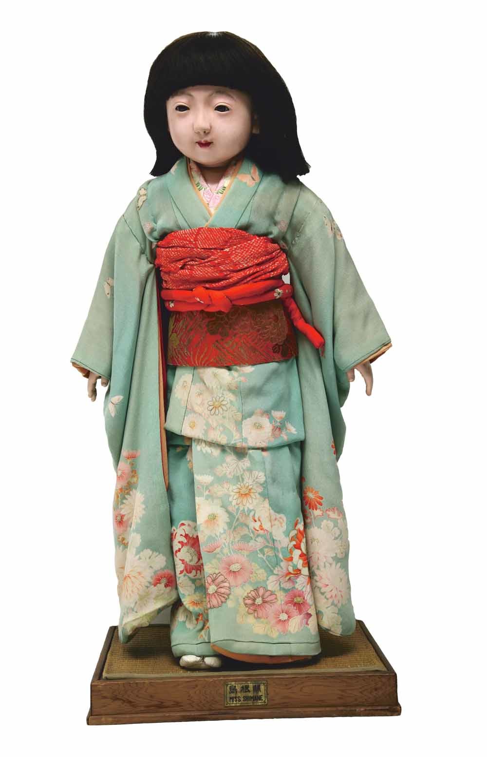 Een Japanse vriendschapspop uit de collectie van het Children’s Museum in Indianapolis. © Daniel Schwen