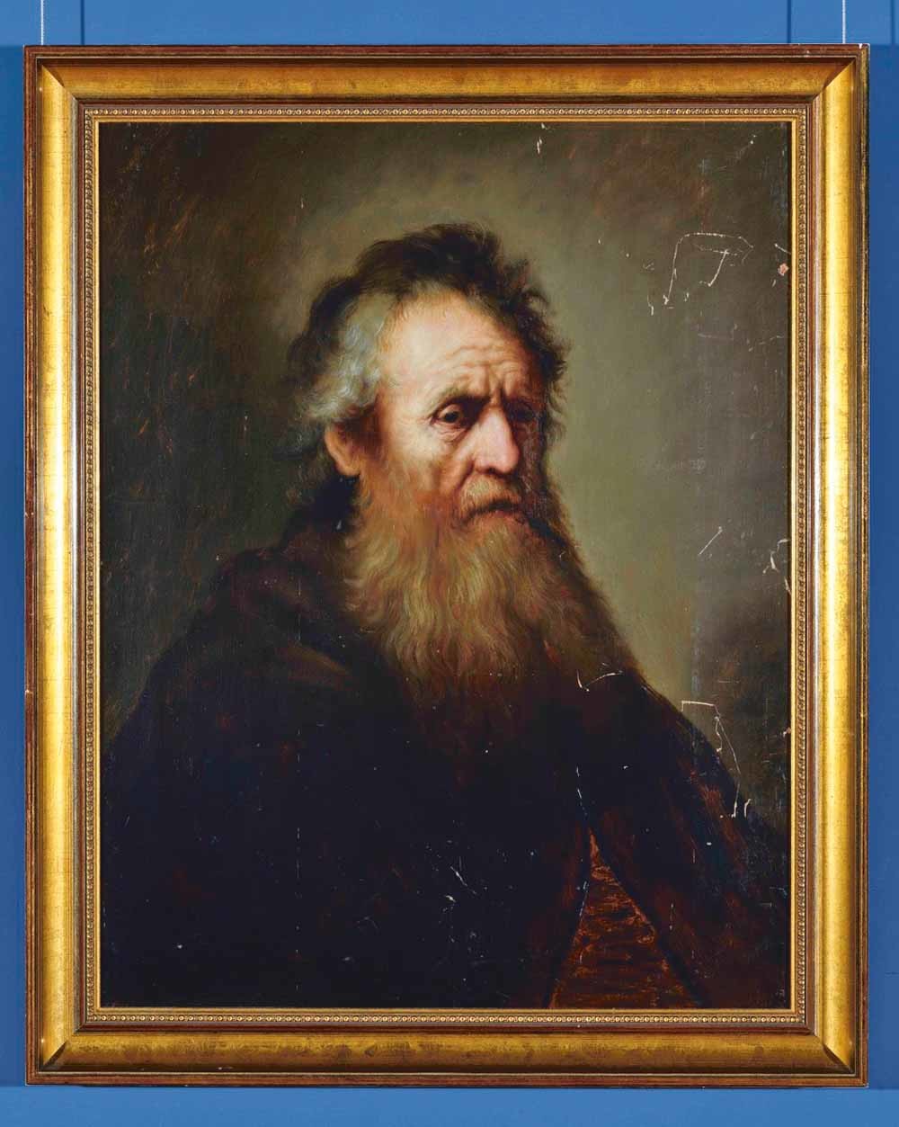 Portret van een oude man van Jan Lievens kwam in de tweede helft van de negentiende eeuw onder hertog Ernst II naar Gotha. © MDR / Stiftung Schloss Friedenstein