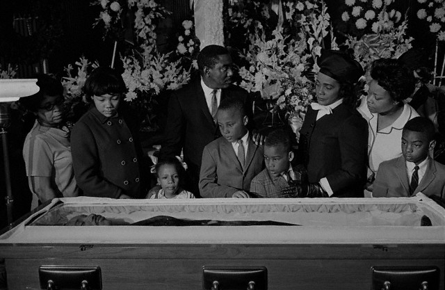 De begrafenis van Martin Luther King - © Bob Adelman/Corbis