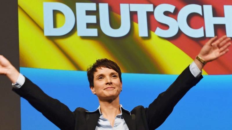 Frauke Petry, voorzitter van AfD.