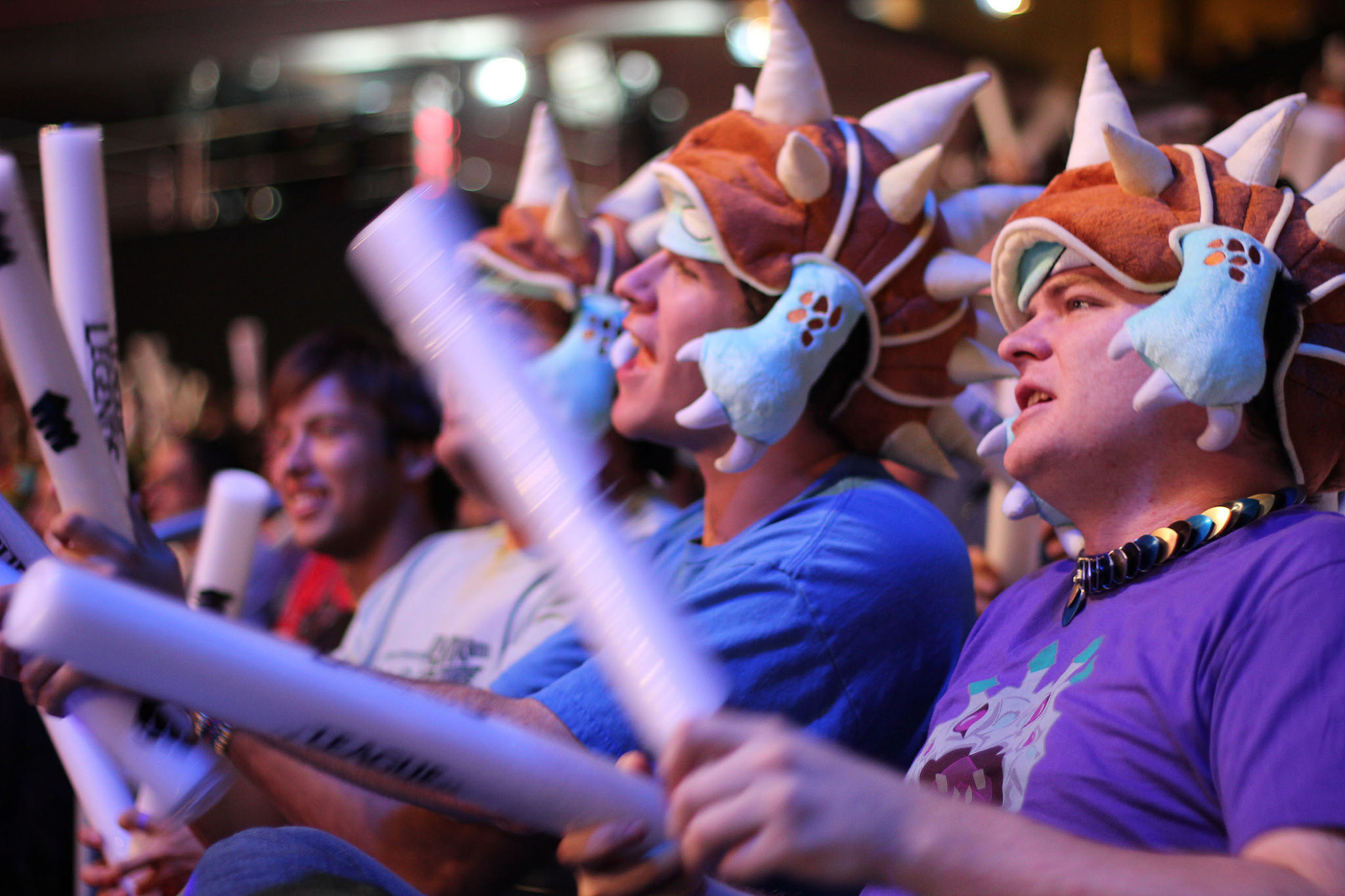 Toeschouwers bij WK e-sports in Los Angeles in 2012  – © artubr / Flickr Creative Commons