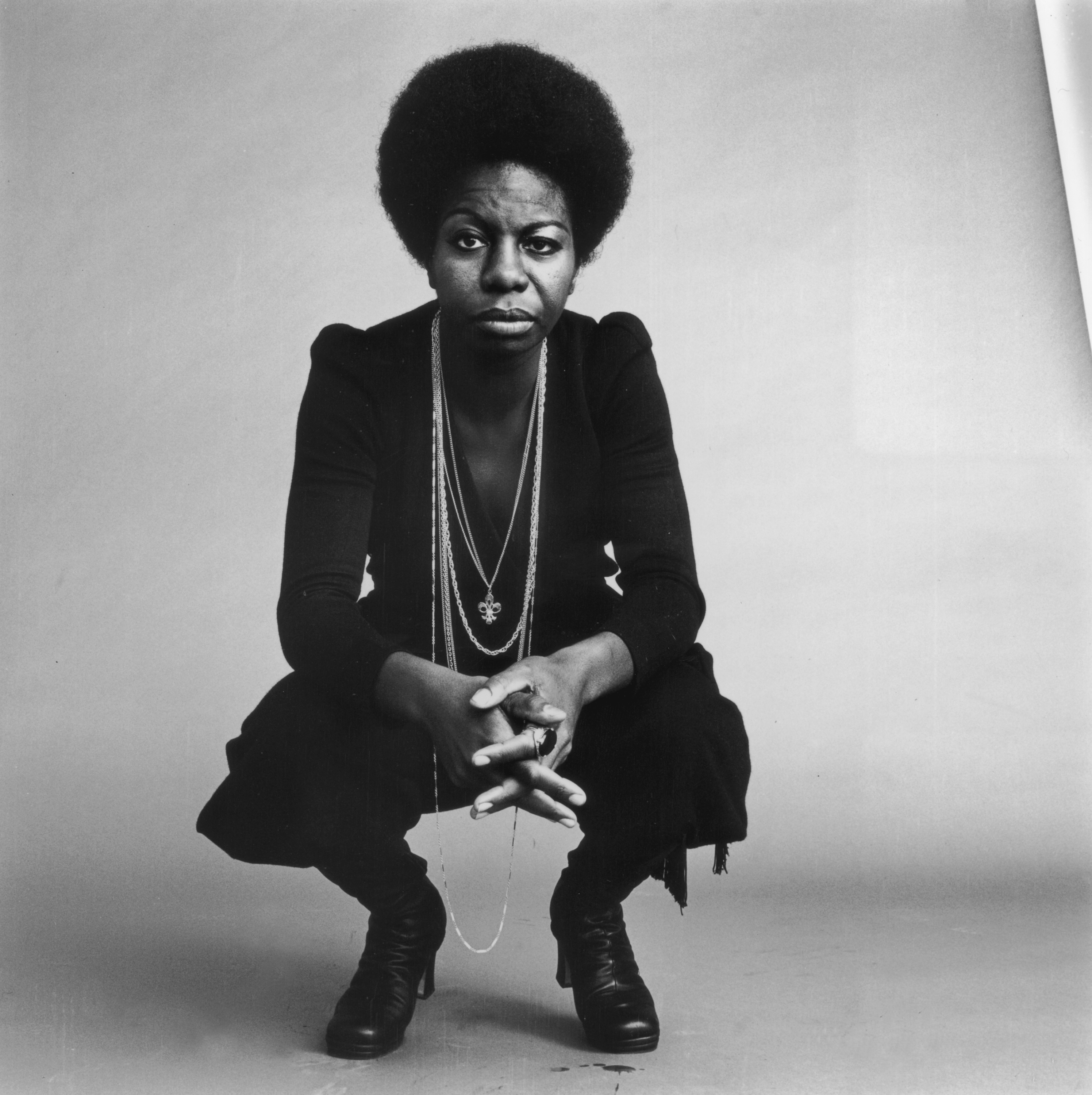 Studioportret van Nina Simone uit 1969. – © Jack Robinson / Hulton Archive / Getty Images