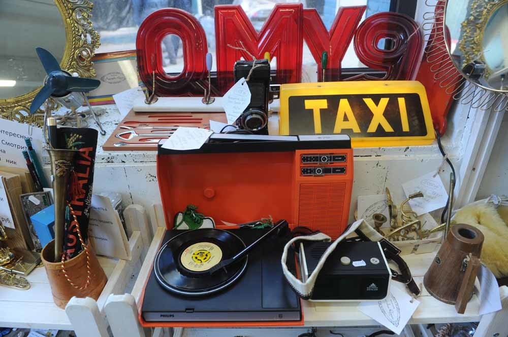 Een garagewinkel in Moskou. – © Aleksandr Utkin / Hollandse Hoogte