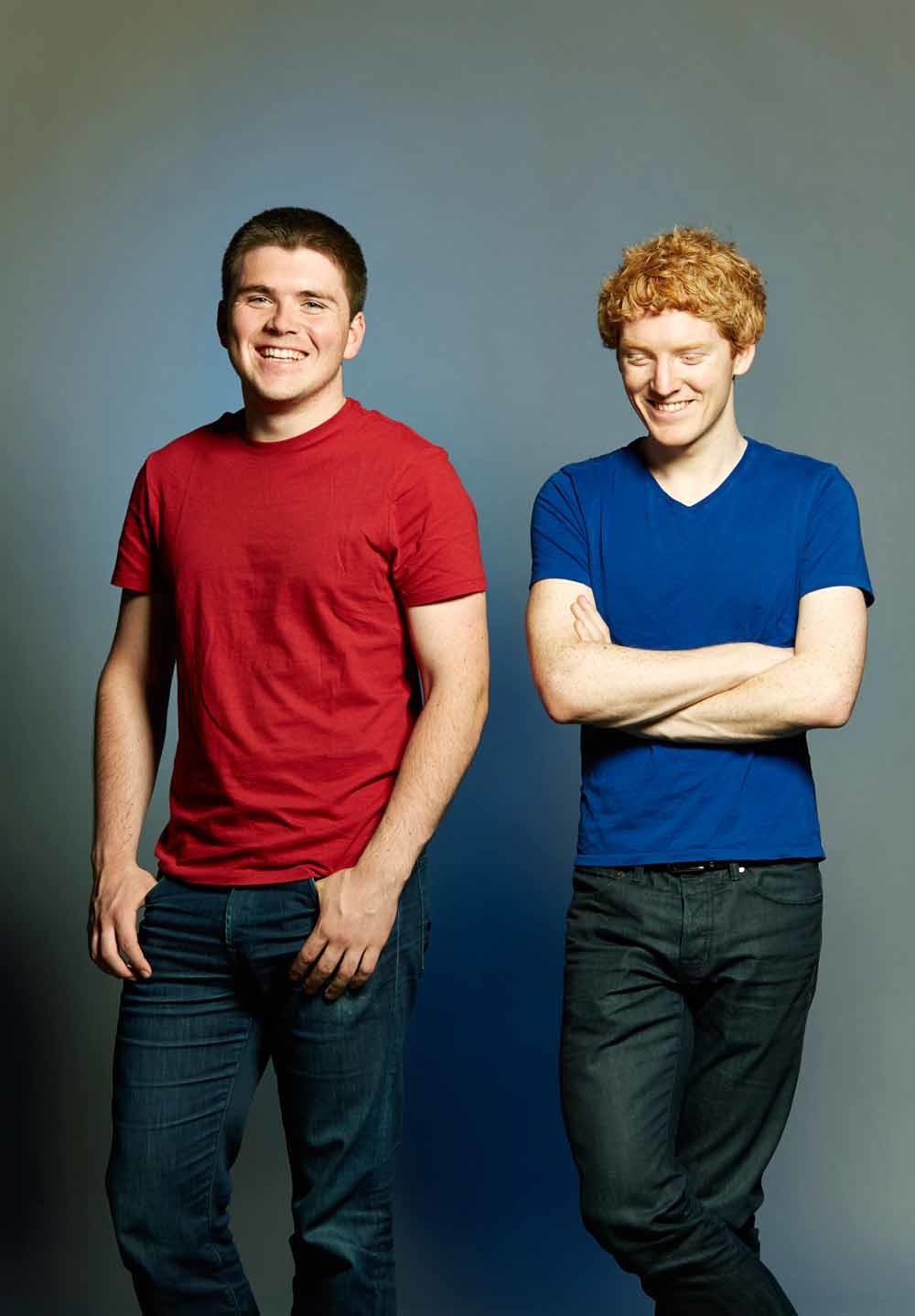 Silicon Valley trekt van heinde en verre slimme mensen aan, zoals de briljante Ierse broers John en Patrick (rechts) Collison, oprichters van digitale betalingen-platform Stripe. – © HH