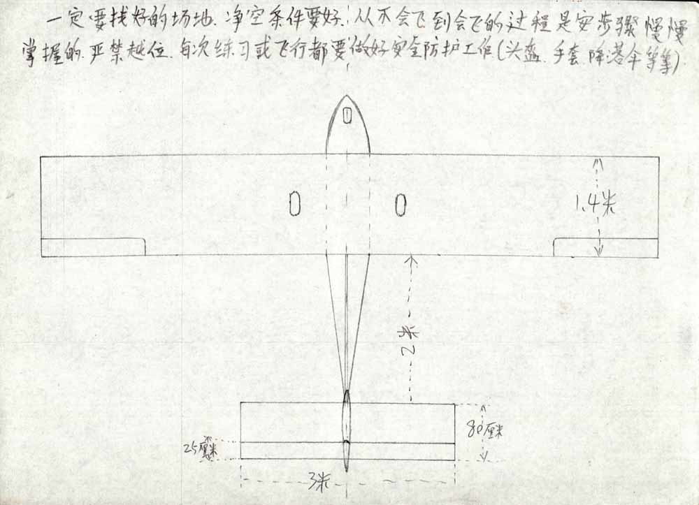 Het eerste vliegtuigje van Wang Qiang kostte nog geen 10.000 yuan  [1340 euro]; hij wist dat het model niet perfect was en als brandhout zou eindigen. 