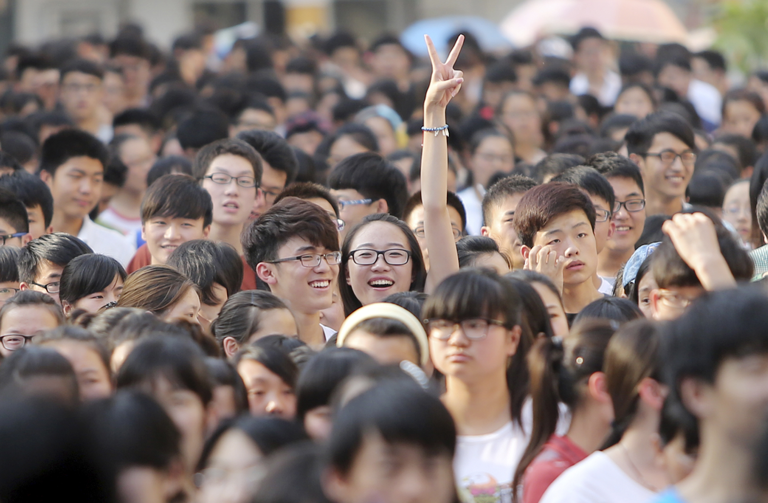 Individualiteit wordt niet aangemoedigd in het Chinese onderwijs.