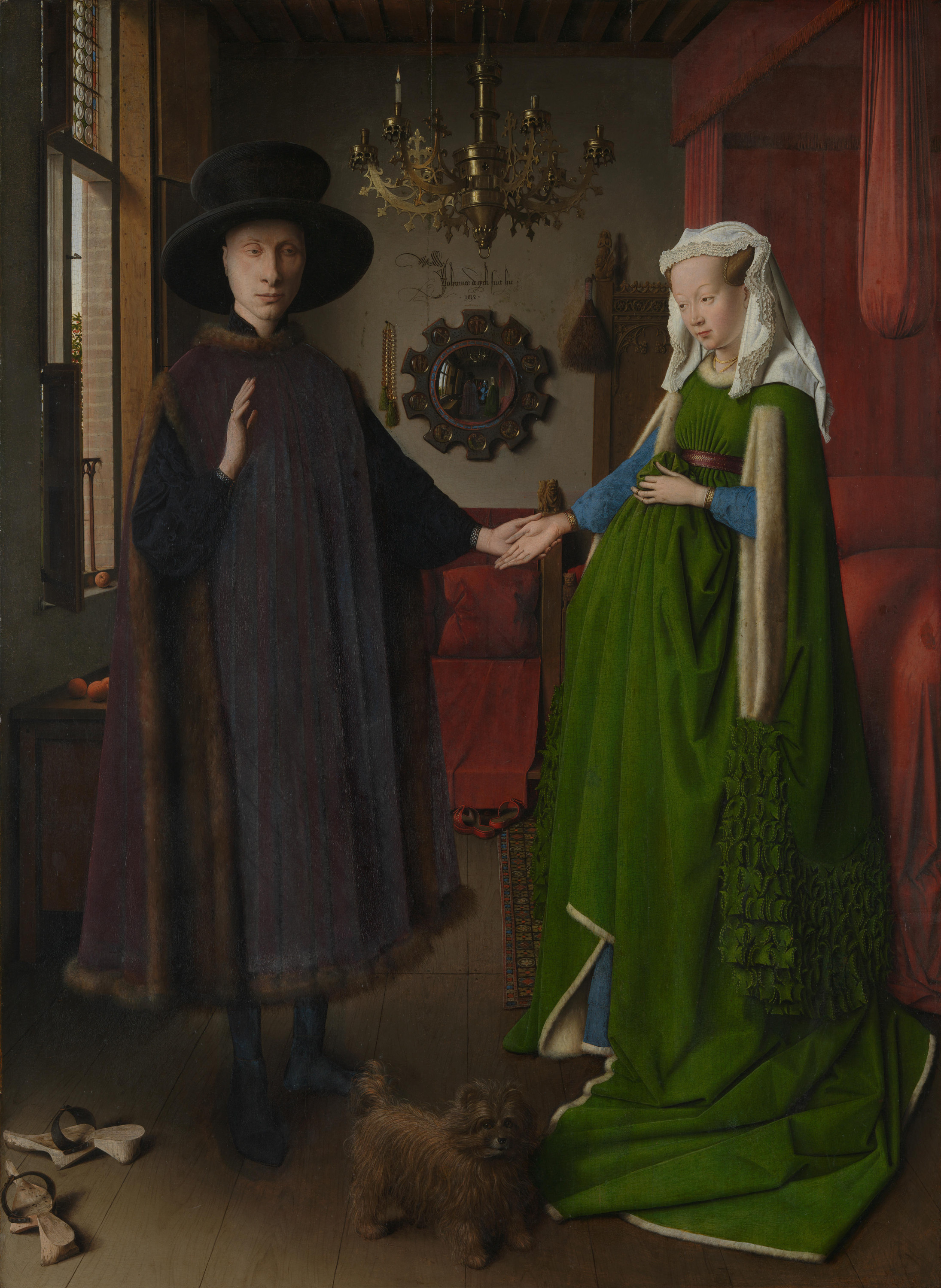 van eyck arnolfini portrait