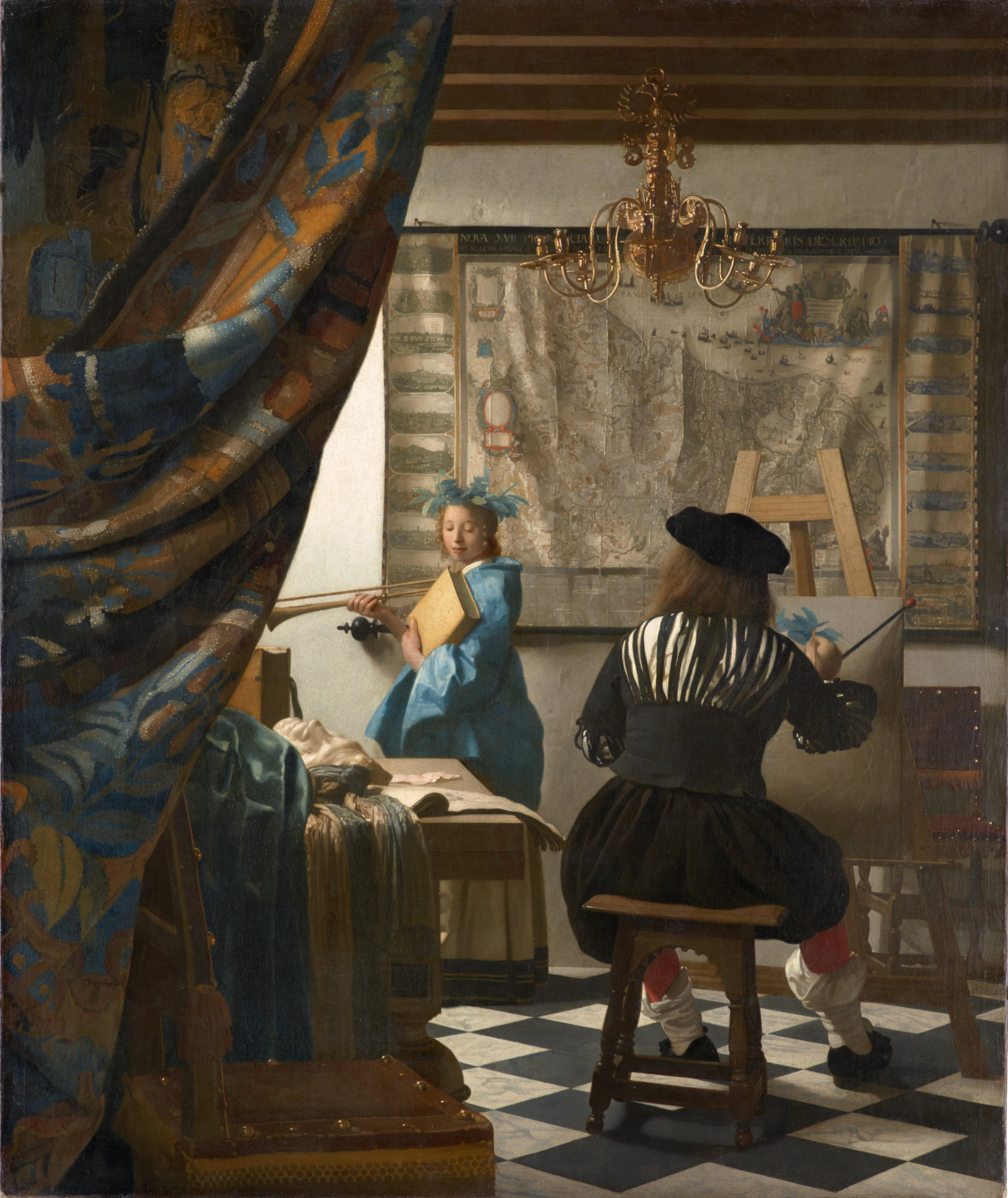 jan vermeer the art of painting