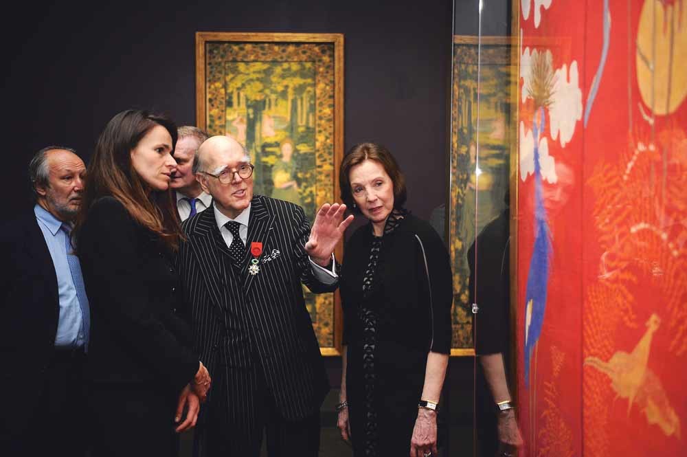 Spencer en Marlene Hays in het Musée d’Orsay. – © Getty Images