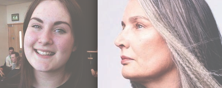 Links: Frankie Leach, rechts: Deborah Orr.