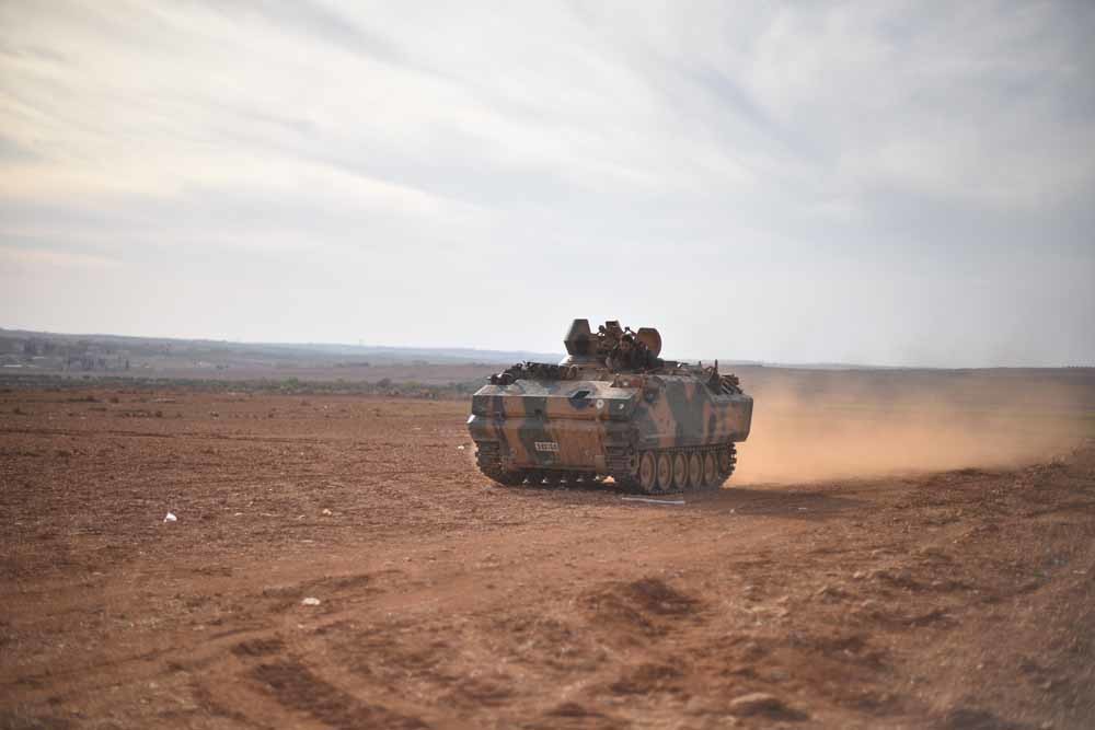 Het Vrije Syrische Leger bij Aleppo. – © Getty