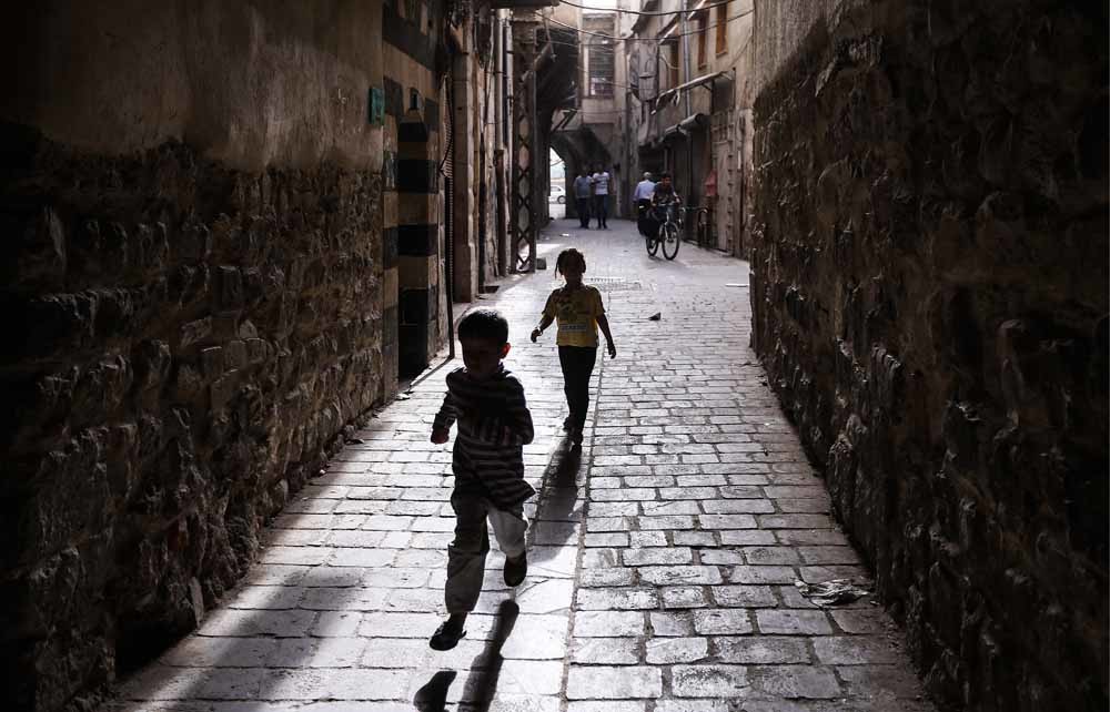 De Syrische hoofdstad Damascus, geboorteplaats van schrijver Odai Al Zoubi. – © Valery Sharifulin / Getty Images